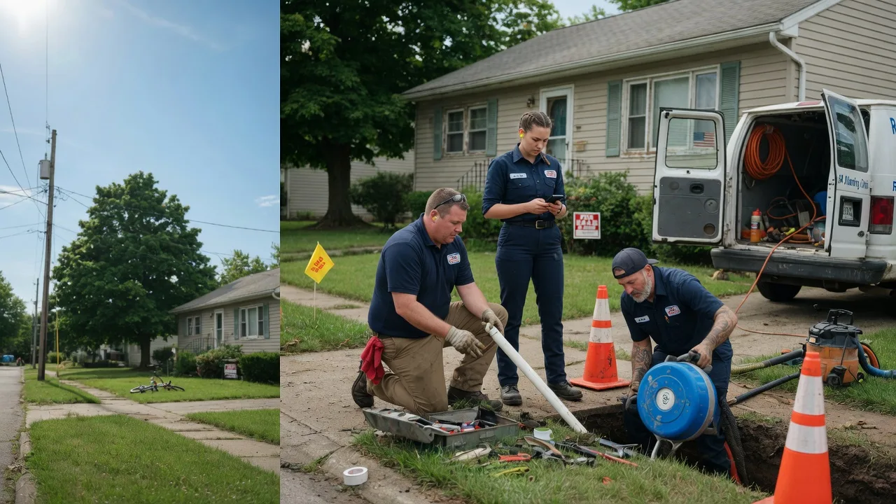 Sewer Line Repair in Erick, OK near me